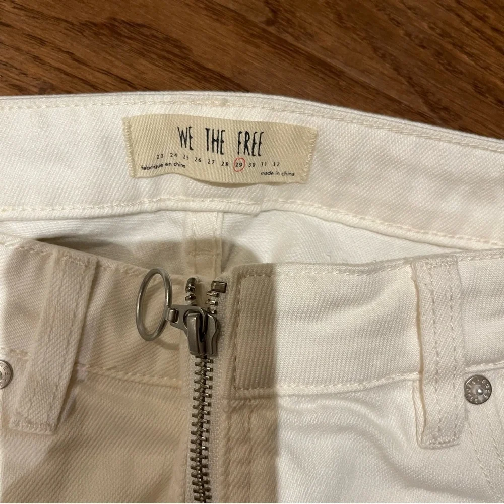 NWOT We The Free by Free People zip it up mini denim skirt